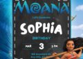 Moana Birthday Invitation