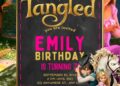 Tangled Birthday Invitation