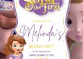 Sofia the First The Curse of Princess Ivy Birthday Invitation