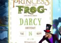 The Princess and the Frog Birthday Invitation