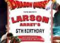 Dragon Quest Your Story Birthday Invitation