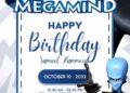 Megamind Birthday Invitation