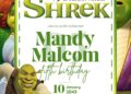 Shrek Birthday Invitation