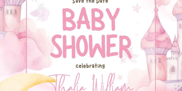 Ahoy, It's a Girl! Baby Shower Invitation