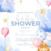 FREE Editable Balloon Animal Baby Shower Invitation