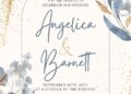 FREE Editable Beige Gray Wedding Invitation
