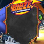 FREE Blaze and the Monster Machines Invitation Canva Templates 20 - Images of FREE Blaze and the Monster Machines Birthday Invitation Templates - Template no. 10