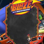 FREE Blaze and the Monster Machines Invitation Canva Templates 4 - Images of FREE Blaze and the Monster Machines Birthday Invitation Templates - Template no. 2