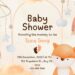 Brown Little Animal Baby Shower Invitation
