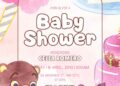 Candyland Baby Shower Invitation