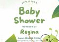 Caterpillar Baby Shower Invitation Templates