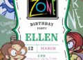 Chalkzone Birthday Invitation