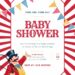 Circus Baby Shower Invitations