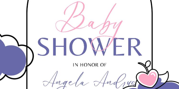 FREE Editable Cupcake Baby Shower Invitation
