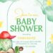 Cute Cactus Baby Shower Invitation Templates