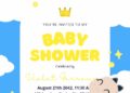 FREE Editable Dinosaur Adventure Baby Shower Invitation