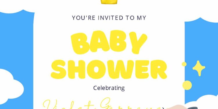 FREE Editable Dinosaur Adventure Baby Shower Invitation