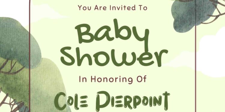 Dinosaur Baby Shower Invitations