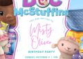 Doc McStuffins Birthday Invitation