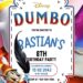 Dumbo Birthday Invitation