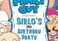 Family Guy Birthday Invitation