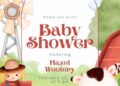 Farm Animals Baby Shower Invitation