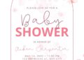 Floral Baby Shower Invitations