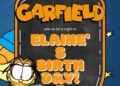 Garfield Birthday Invitation