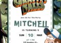 Gravity Falls Birthday Invitation