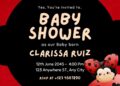 Ladybug Baby Shower Invitation