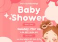 FREE Editable Little Ballerina Baby Shower Invitation