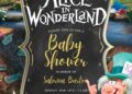 Alice in Wonderland Baby Shower Invitation