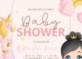 Little Princess Baby Shower Invitation