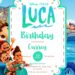 Luca Birthday Invitation