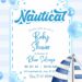 Nautical Baby Shower Invitations