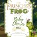 Princess and the Frog Baby Shower Invitation