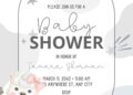 Sheep Baby Shower Invitation