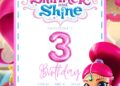 Shimmer and Shine Birthday Invitation