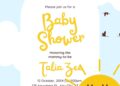 Sunshine Baby Shower Invitation