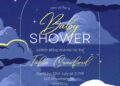 FREE Editable Swan Princess Baby Shower Invitation