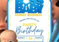 The Boss Baby 2 Family Business Invitation