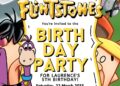 The Flintstones Birthday Invitation