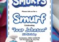 The Smurfs Birthday Invitation