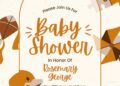 Vintage Toys Baby Shower Invitation