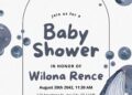 Whale Baby Shower Invitation