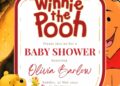 Winnie the Pooh Baby Shower Invitation