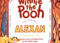 Winnie the Pooh Birthday Invitations Template