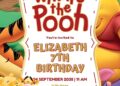 Winnie the Pooh Birthday Invitation