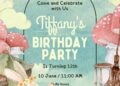 FREE Editable Fairy Garden Birthday Invitation