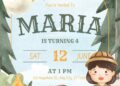 FREE Editable Adventure Awaits Birthday Invitation